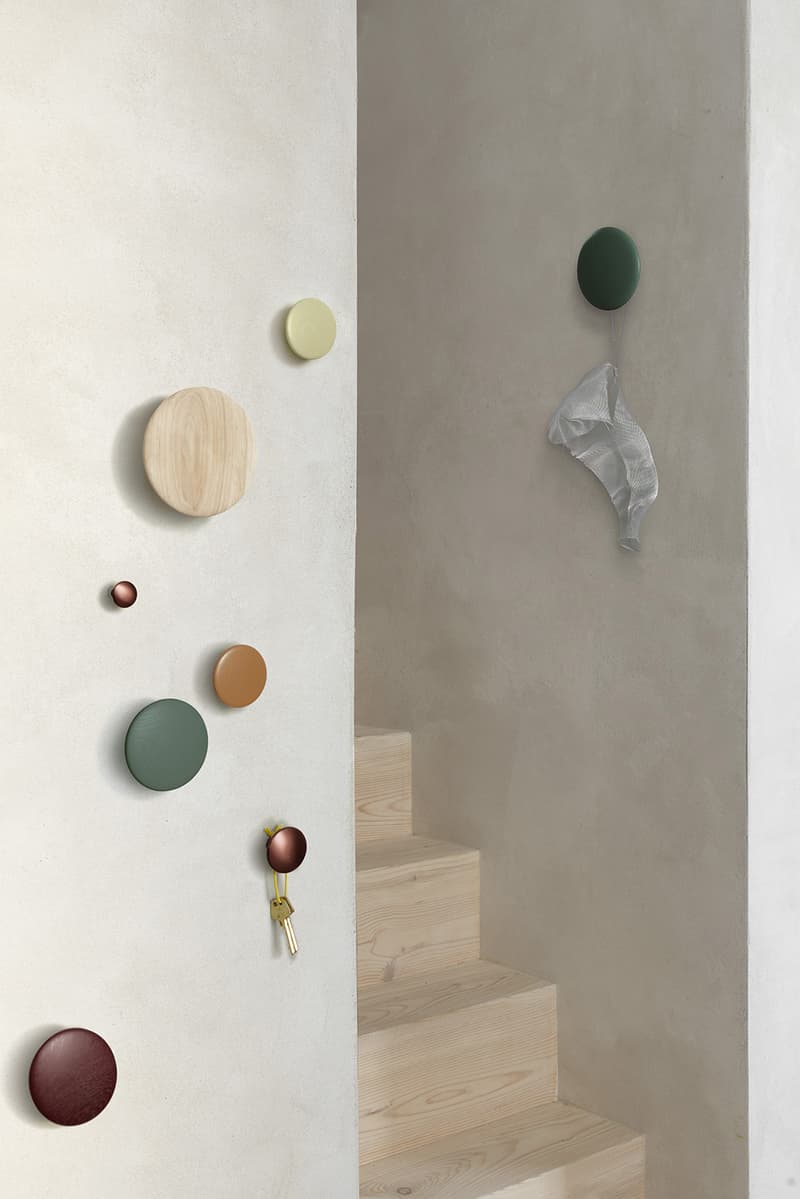 Muuto "New Perspectives" Collection Furniture Base Table High Pendant Lamp Enfold Sideboard Oslo 3-Seater Corner Sofa Pouf The Dots Metal Workshop Coffee Table