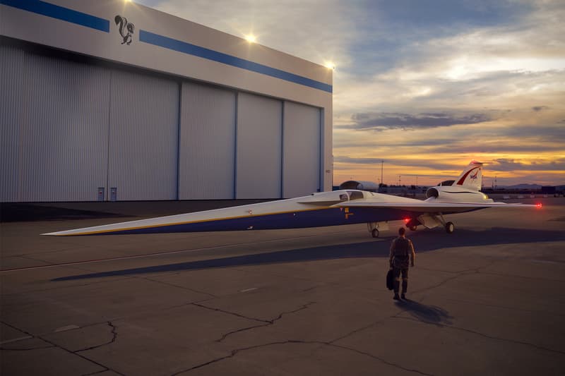 NASA X-Plane Supersonic construction 2018 flight air travel speed of sound commercial