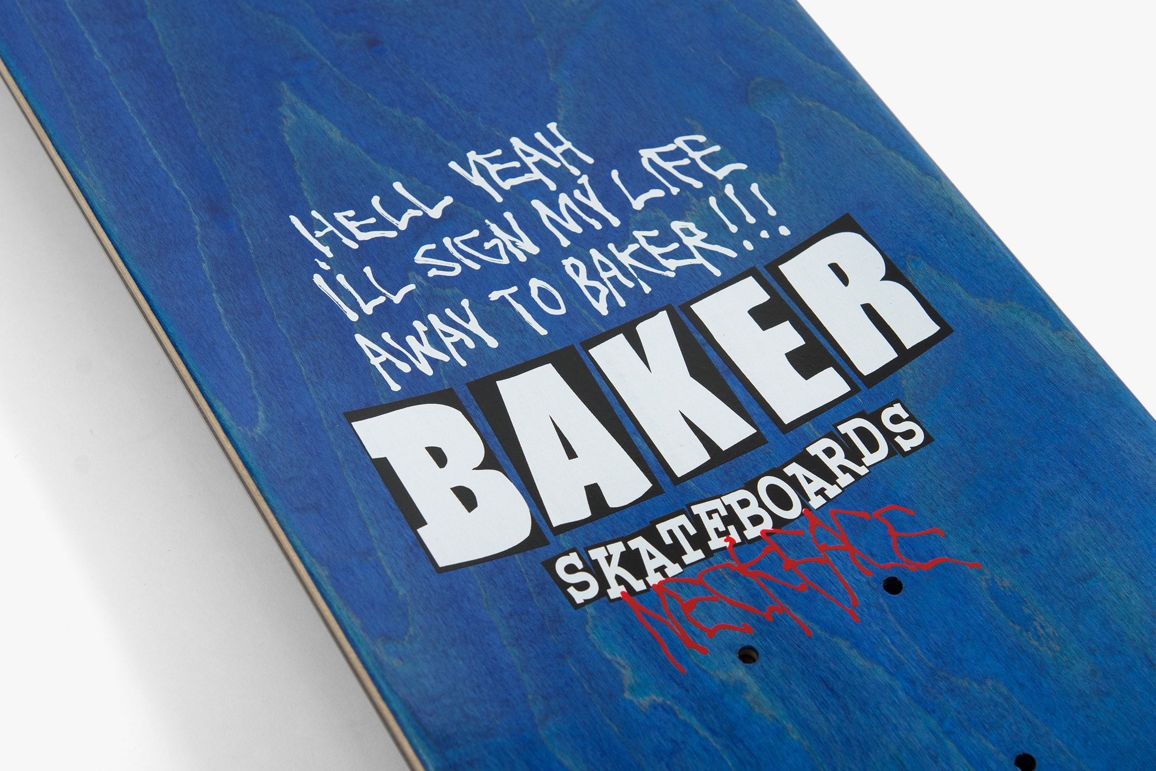 Neckface Baker Skateboards Capsule Collection T-shirt