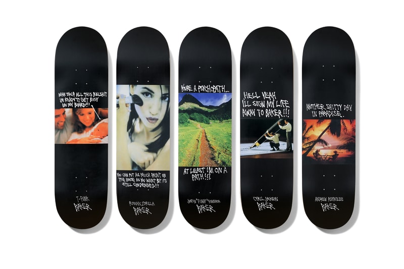 Neckface Baker Skateboards Capsule Collection T-shirt