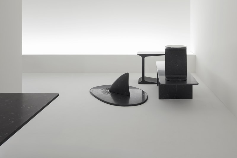 Nendo into marble installation marsotto edizioni milan design week 2018 furniture