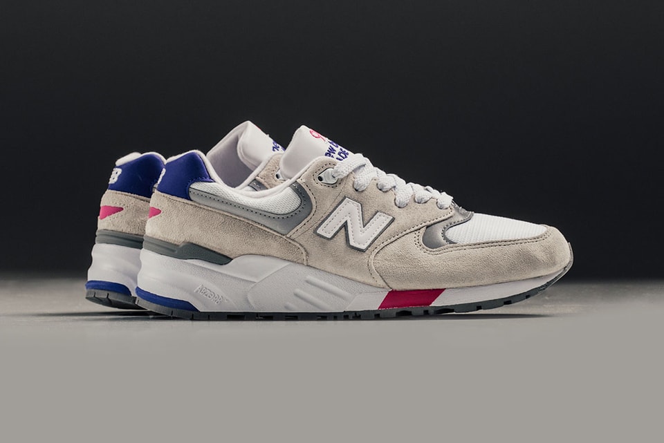 Letrista Cambio Sherlock Holmes New Balance "Made in USA" 999 White/Blue Release | Hypebeast