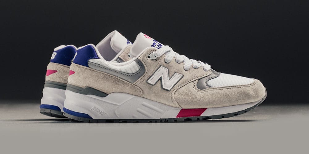 red white and blue new balance 99