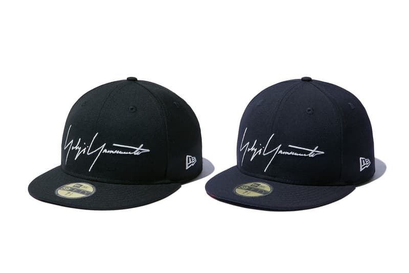 Yohji Yamamoto New Era spring summer 2018 collaboration collection line drop release japan hat coaches jacket hoodie tee shirt floral flower black navy branding logo april 18