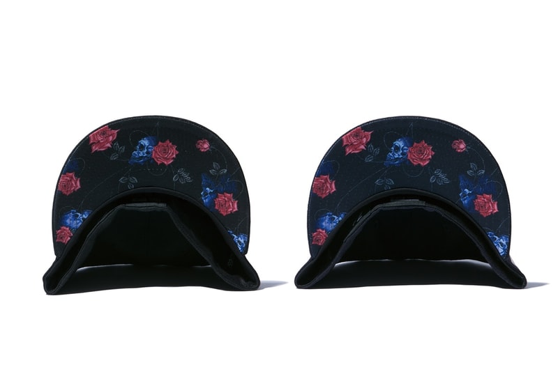 Yohji Yamamoto New Era spring summer 2018 collaboration collection line drop release japan hat coaches jacket hoodie tee shirt floral flower black navy branding logo april 18