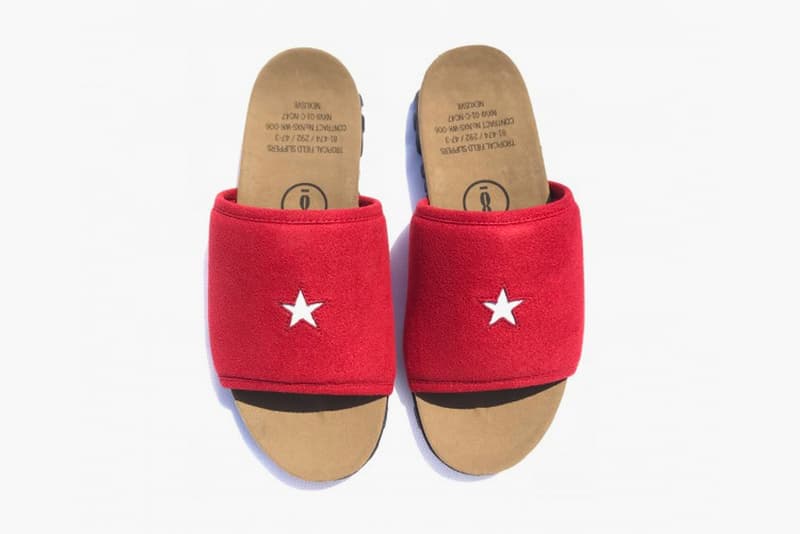 NEXUSVII. Tropical Field Slipper black brown red slides release info