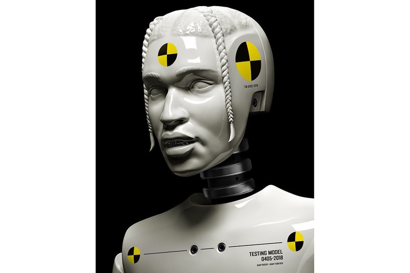 nikanor flacko testing model asap rocky flacko testing model asap forever sculpture figure art artwork custom jumpsuit himumimdead