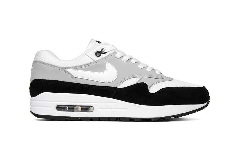 Nike air max 1 grey and black Clearance