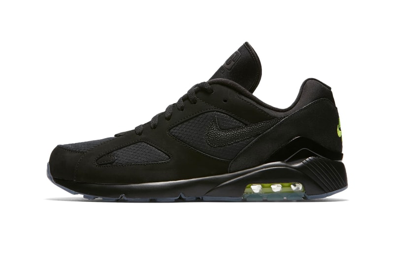Nike Air Max 180 Black Volt first look sneakers footwear