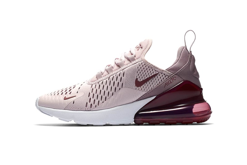 Nike Air MAx 270 Barely Rose AH6789 601 may 3 2018 release date info drop sneakers shoes footwear