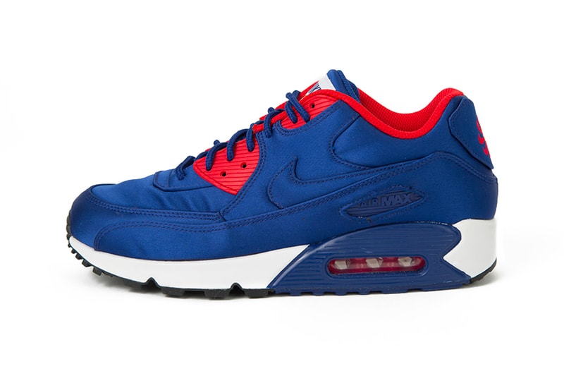 Nike Air Max 90 SE royal blue nylon first look sneaker footwear