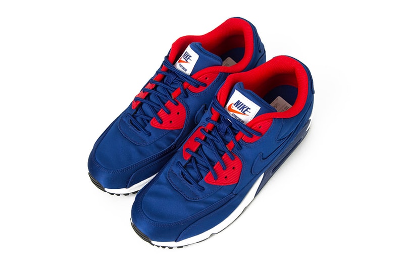 Nike Air Max 90 SE royal blue nylon first look sneaker footwear