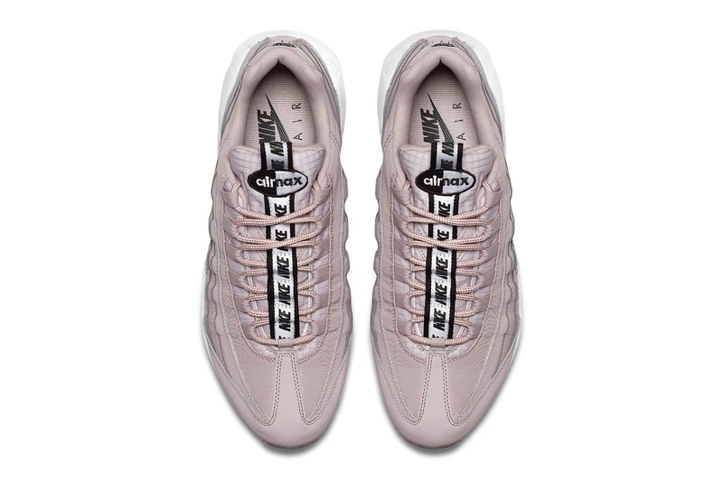 Nike Air Max 95 "Pull Tab" New Colorways wolf grey rose pink tan