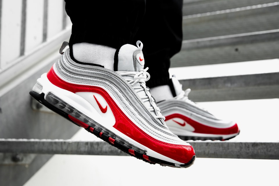 Red nike max 97 Clearance