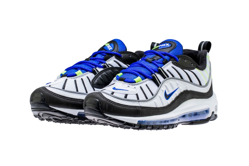 Nike Air Max 98 racer Blue nike sportswear may 2018 footwear release date info drop shoes sneakers