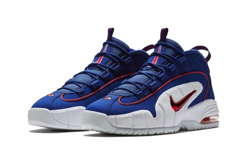 Nike Air Max Penny "Royal Blue/Gym Red" release date first look retro sneakers