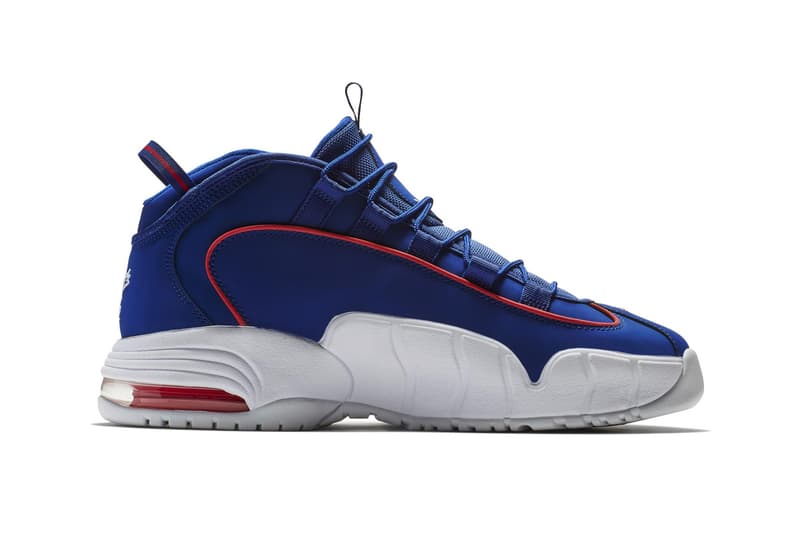 Nike Air Max Penny "Royal Blue/Gym Red" release date first look retro sneakers