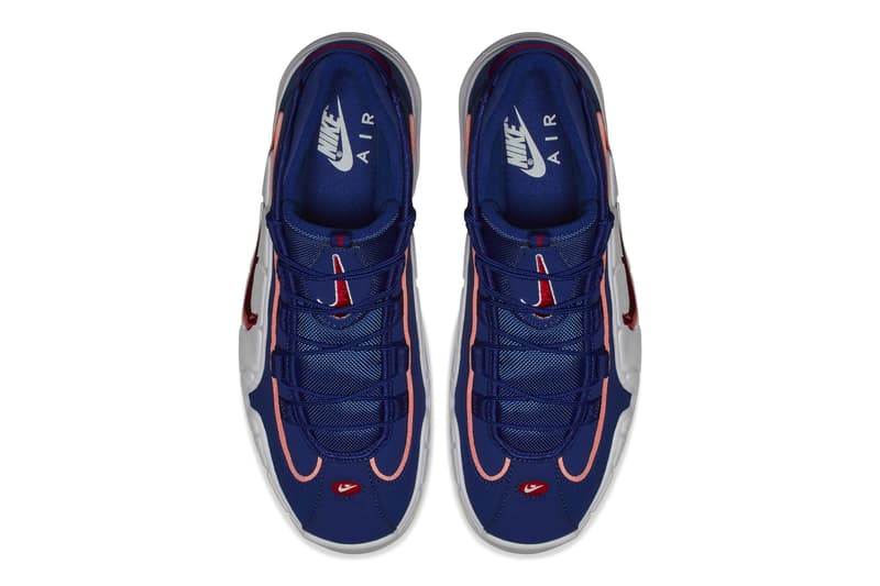 Nike Air Max Penny "Royal Blue/Gym Red" release date first look retro sneakers