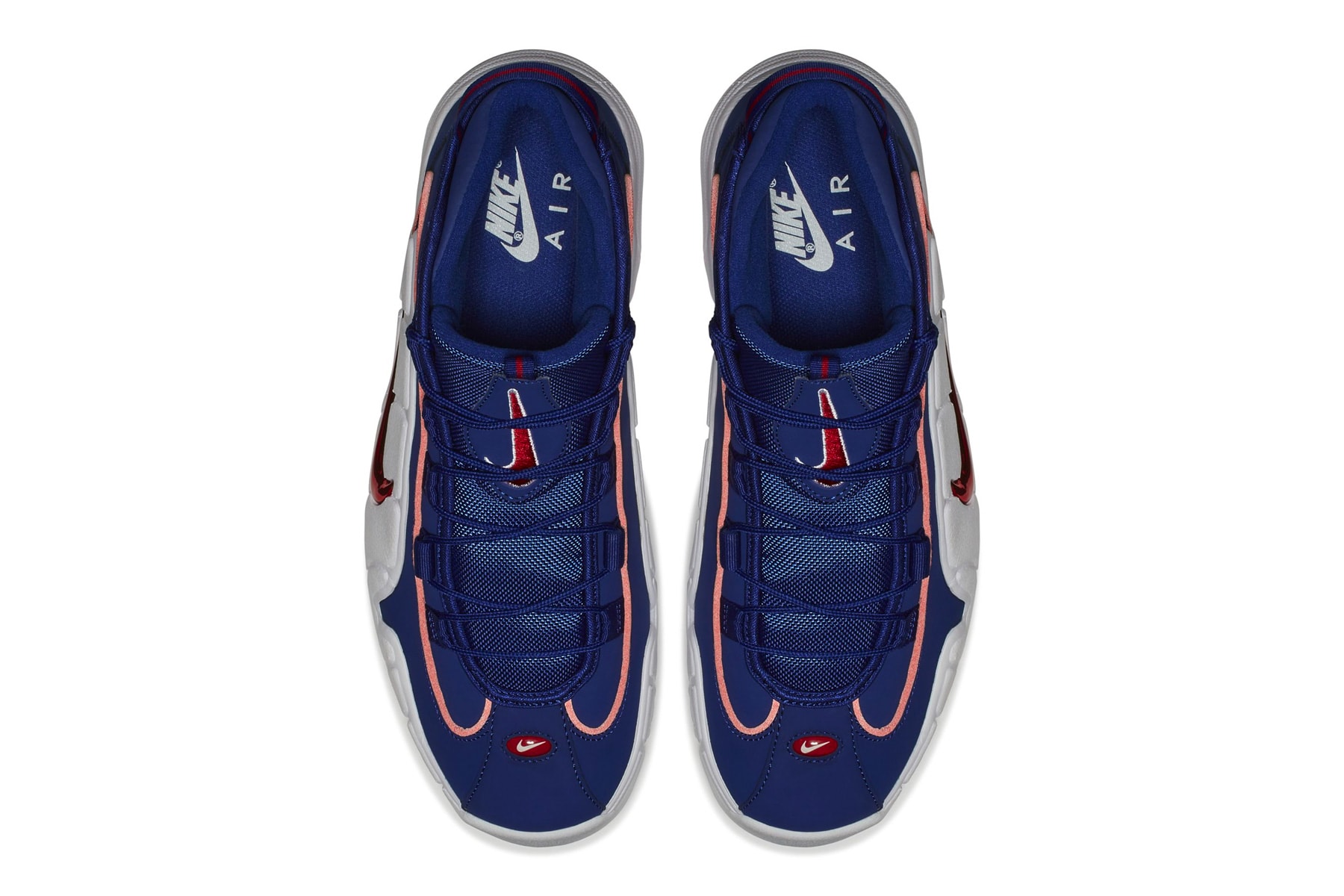 Nike Air Max Penny "Royal Blue/Gym Red" release date first look retro sneakers