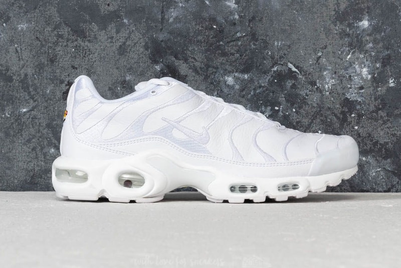 Nike Air Max Plus Leather Release Triple Black White