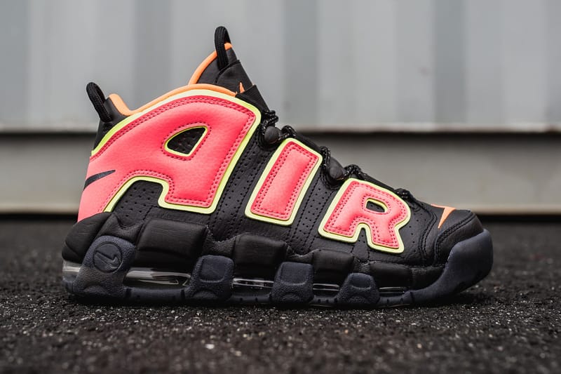 Nike Air More Uptempo Takes a Dip in "Hot Punch"