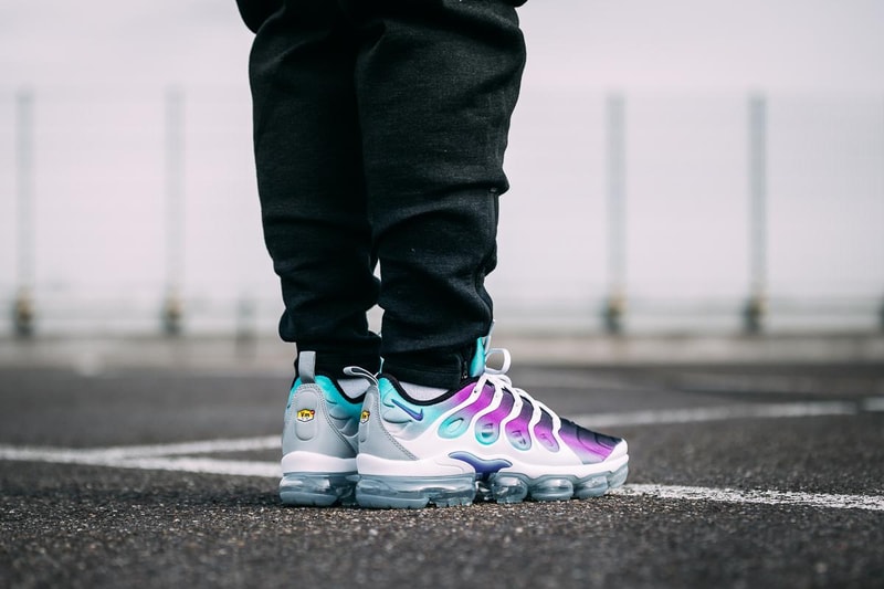 Nike Air Vapormax Plus Grape On Feet april 14 2018 release date info drop sneakers shoes footwear