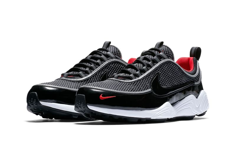 Nike Zoom Spiridon patent Black University Red release date info purchase