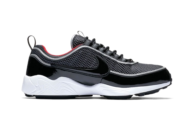 Nike Zoom Spiridon patent Black University Red release date info purchase