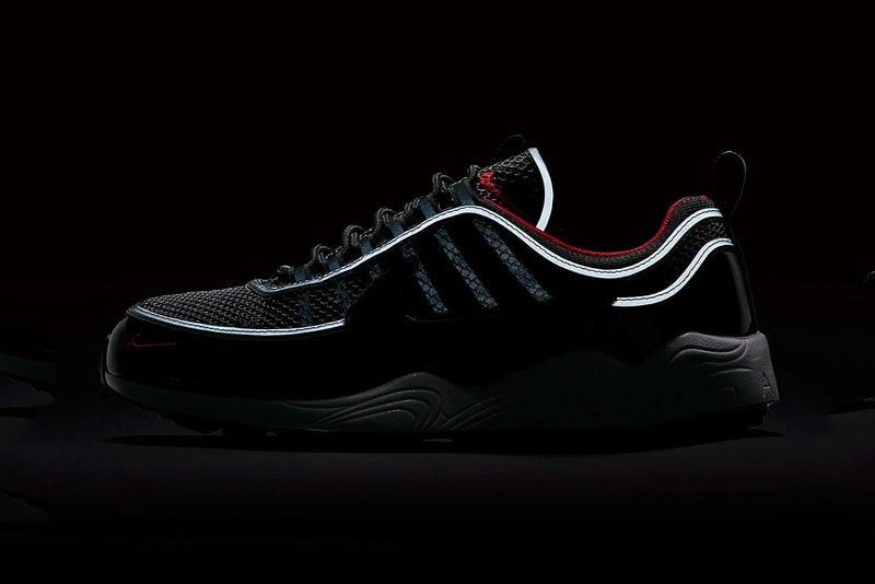 Nike Zoom Spiridon patent Black University Red release date info purchase