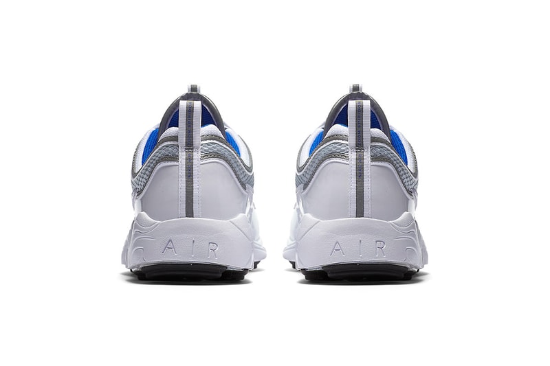 Nike Air Zoom Spiridon "White/Platinum Blue" release date info purchase