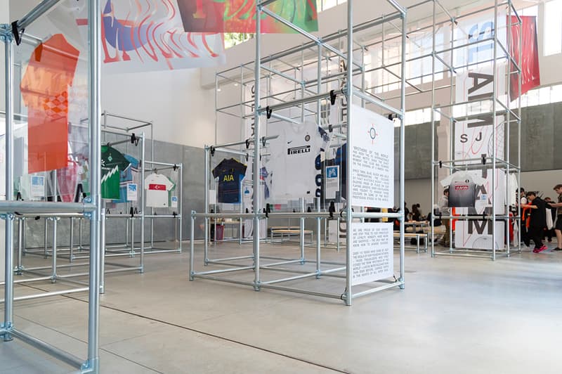 Nike Brothers of the World Football Event soccer jersey Milan Design Week Spazio Maiocchi