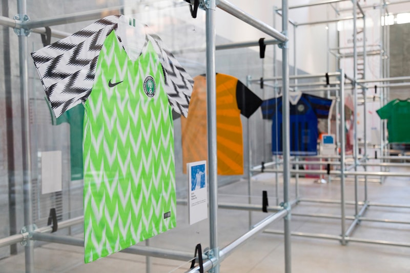 Nike Brothers of the World Football Event soccer jersey Milan Design Week Spazio Maiocchi