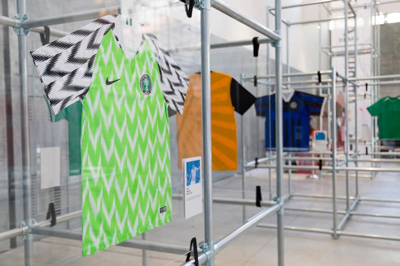 Nike Brothers of the World Football Event soccer jersey Milan Design Week Spazio Maiocchi