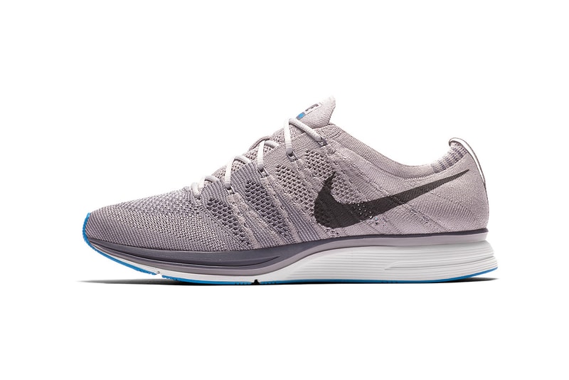 Nike Flyknit Trainer Atmosphere Grey Thunder Wolf April 6 2018 release date info drop sneakers shoes footwear