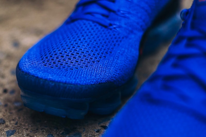 Nike VaporMax 2 "Knicks" Release new York Kicks basketball racer blue Total Crimson