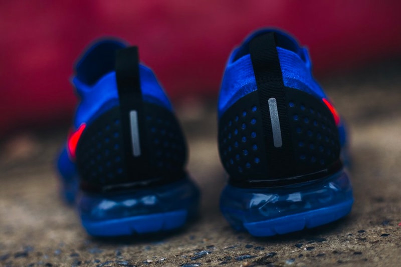 Nike VaporMax 2 "Knicks" Release new York Kicks basketball racer blue Total Crimson
