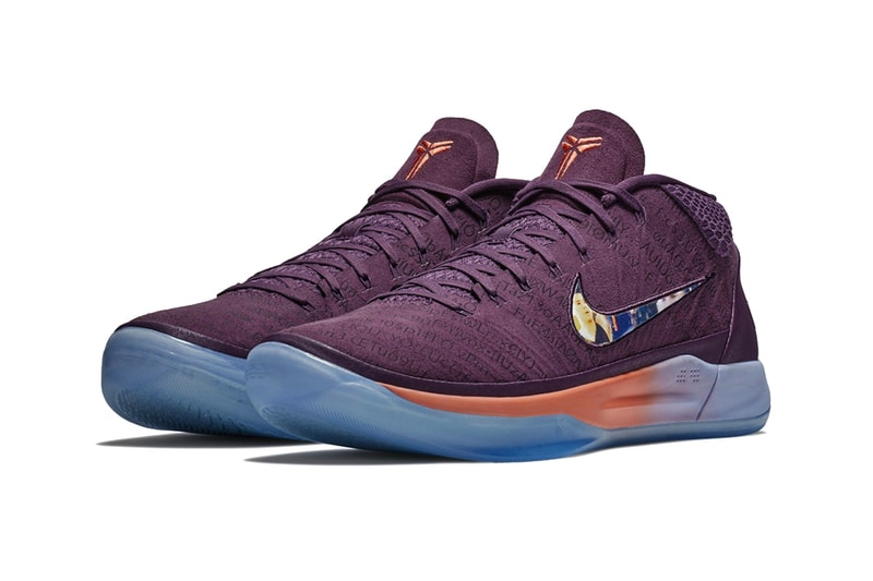 Devin Booker Nike Kobe AD Player Exclusive release info purple orange sneakers footwear