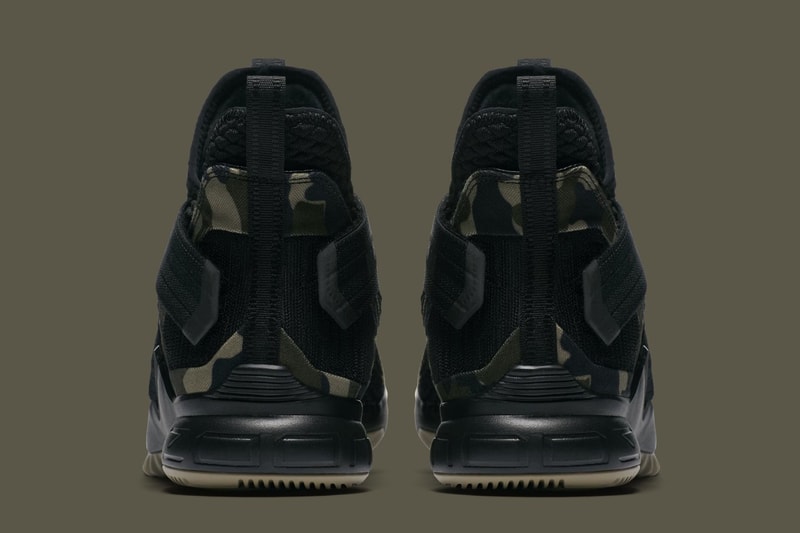 Nike LeBron Soldier 12 "Hazel Rush" Release official look camo strive for greatness camo king james basketball