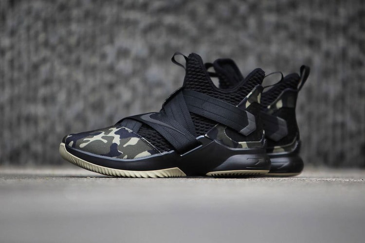 Nike's LeBron Soldier 12 “Strive for Greatness” Gets a Stealthy Camo Makeover