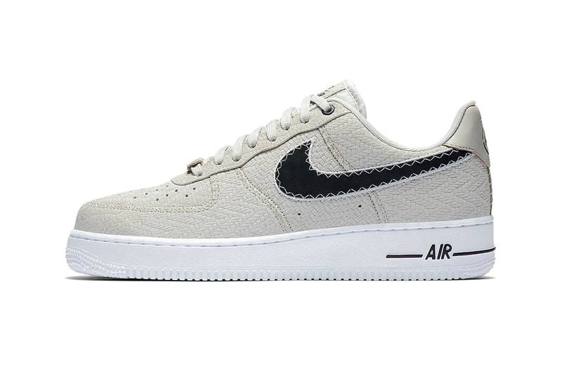 Nike N7 Air Force 1 Low Light Bone black sneakers footwear