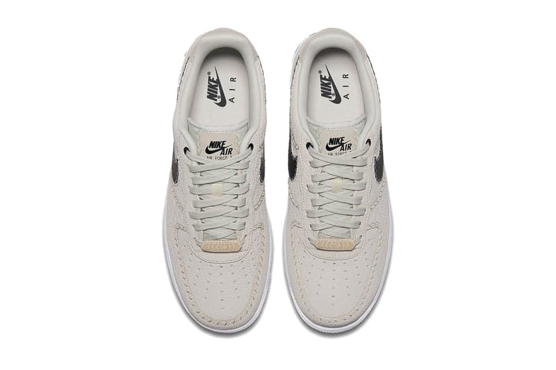 Nike N7 Air Force 1 Low Light Bone black sneakers footwear