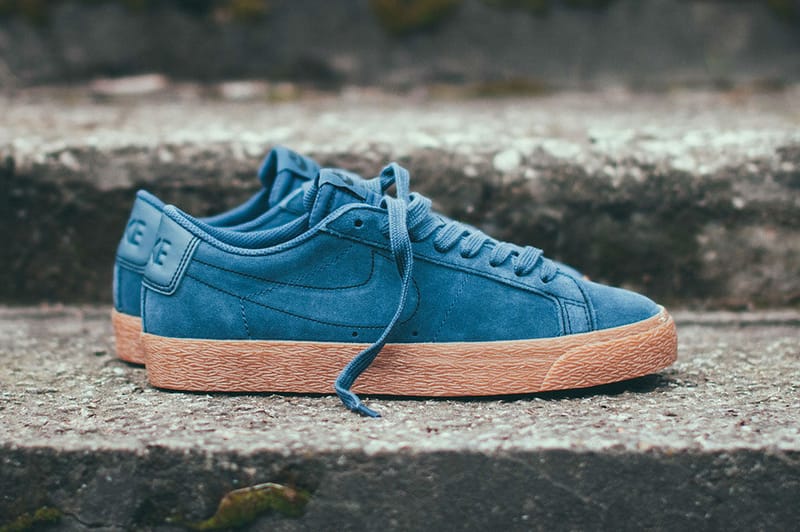 nike sb blazer low blue