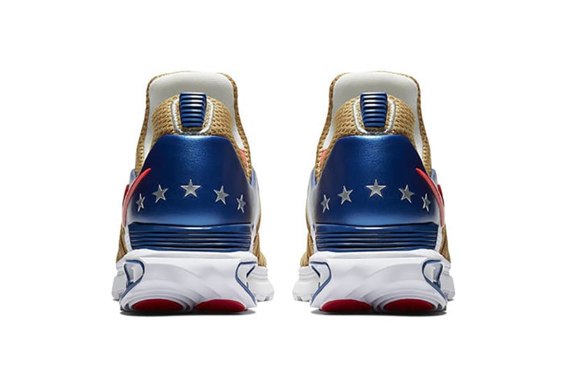 Nike Shox Gravity in U.S.-Themed Gold 