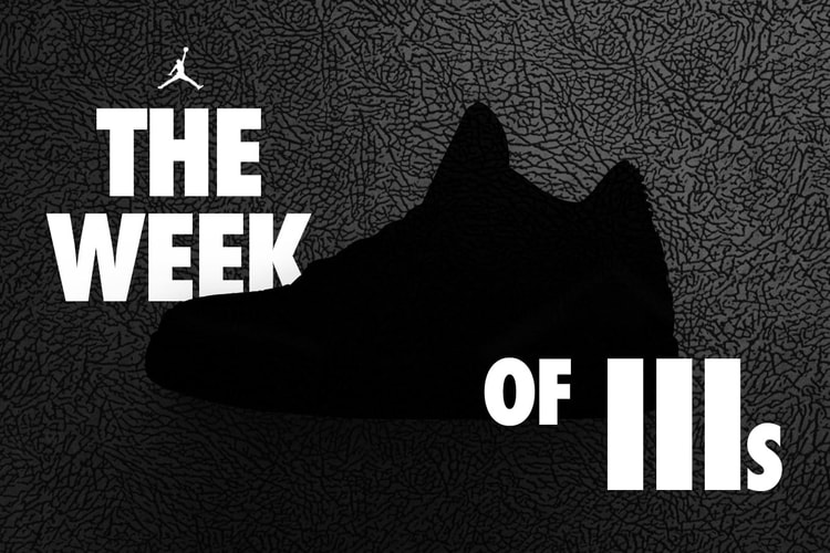 Nike SNKRS Announces Week of Air Jordan 3s