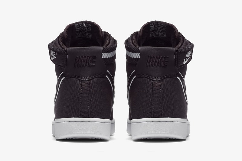 Nike Vandal High Supreme Burgundy Ash '80s retro sneaker