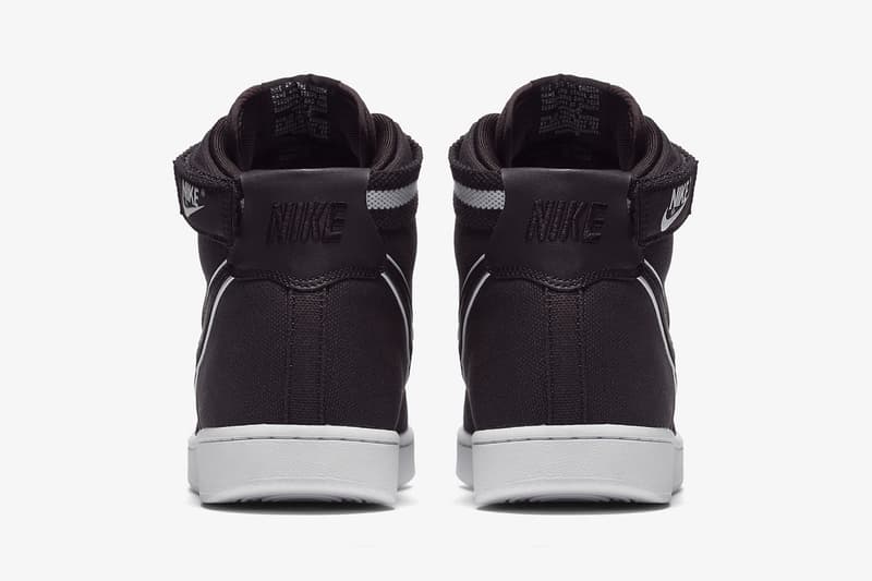 Nike Vandal High Supreme Burgundy Ash '80s retro sneaker