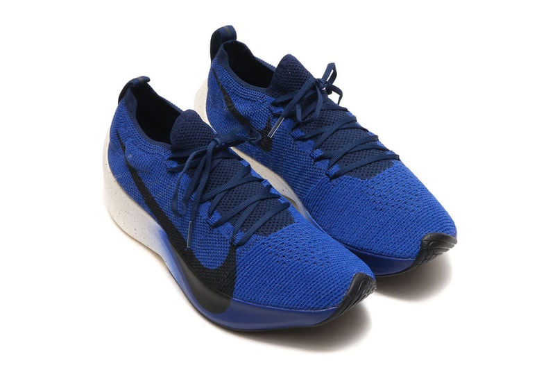Nike Vapor Street Flyknit Deep Royal College Navy Black footwear sneakers
