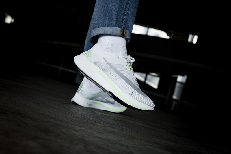 nike Zoom Fly SP volt closer look footwear 2018 overkill nike running
