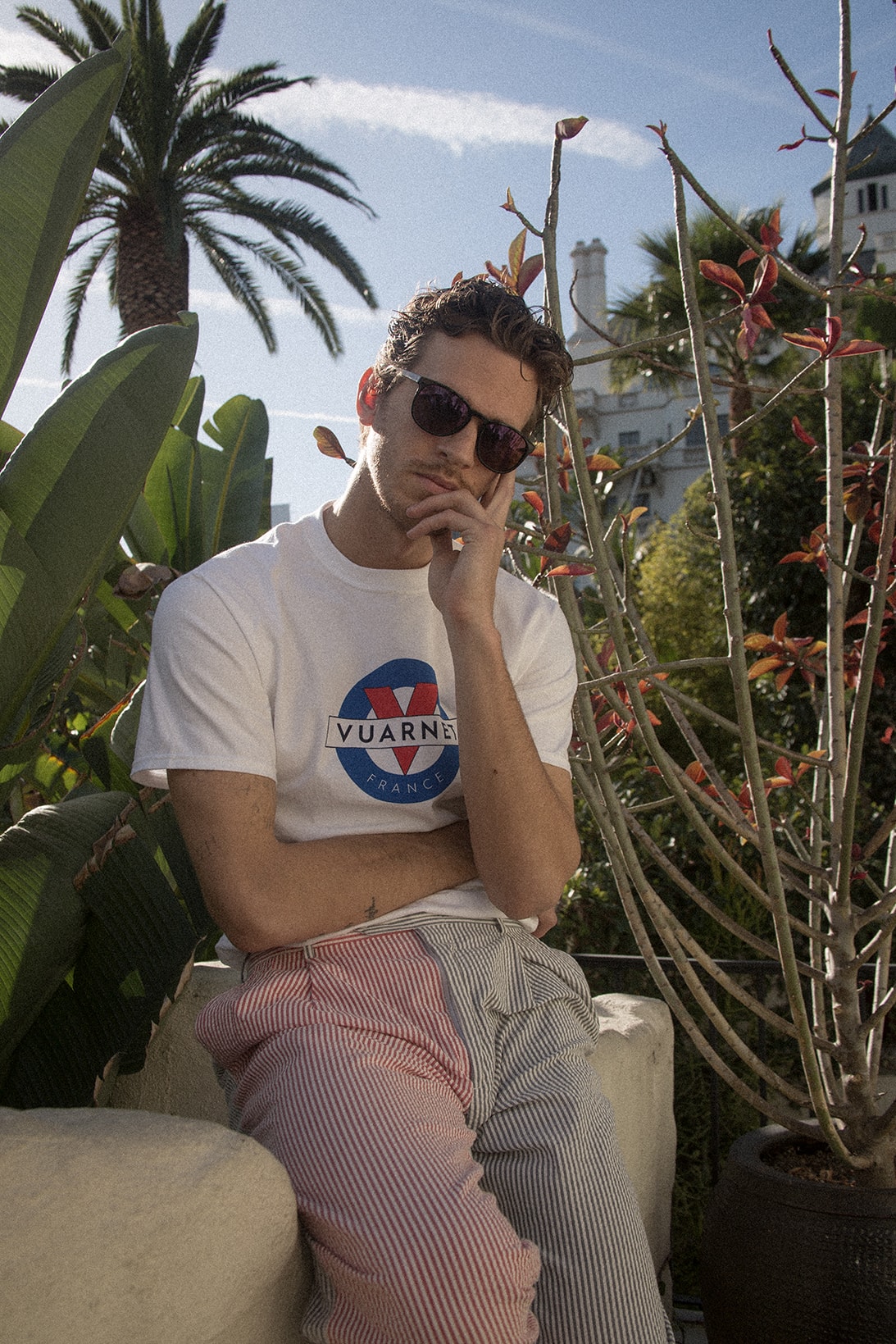 NOAH Vuarnet Spring Summer 2018 Collaboration collection chateau marmont release date info drop