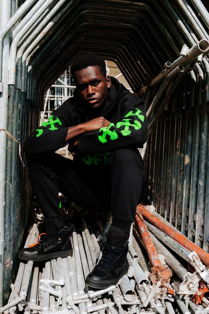 Off-White Exclusive Release Australia Black Green Tracksuits Hoodie Bottoms information details Melbourne Sydney Virgil Abloh Clothing buy purchase